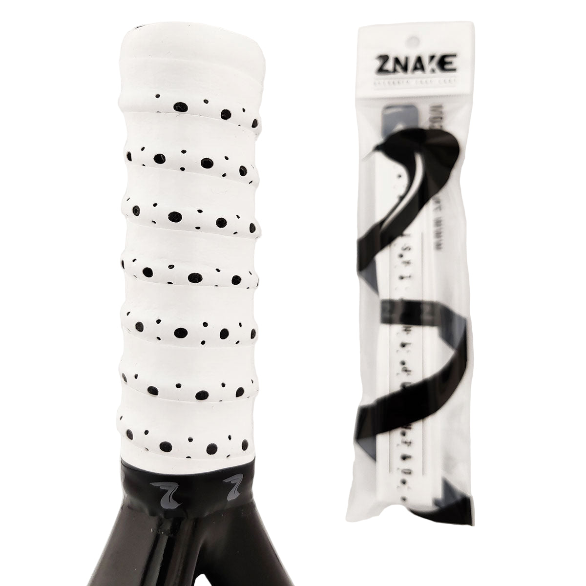 Znake Viper Sticky Padel Overgrip (1 pc, White)