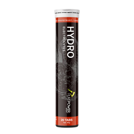 PurePower HydroTabs Elektrolyter – Smak av Söt Grapefrukt (1 rör med 20 tabletter)