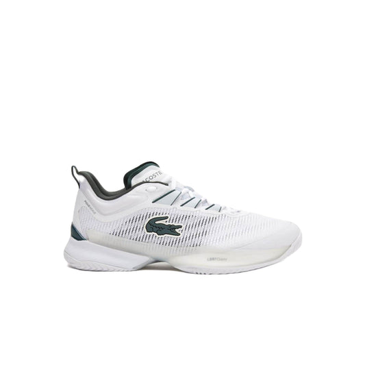 Lacoste Ultra Padel skor (Vit/Mörkgrön) - Mypadellife.se