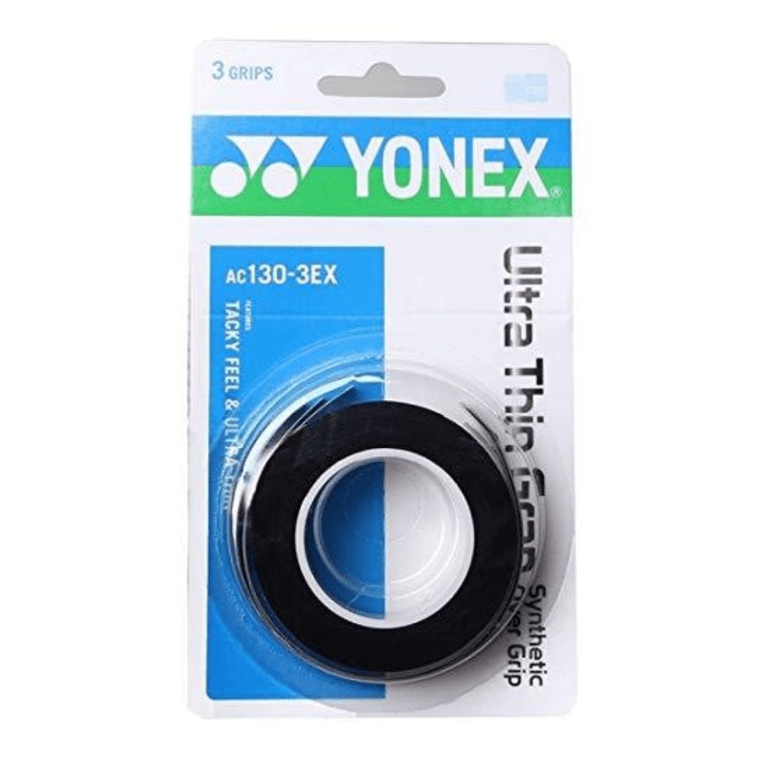 Yonex Ultra Thin Grap (3-pack, svart) padellife