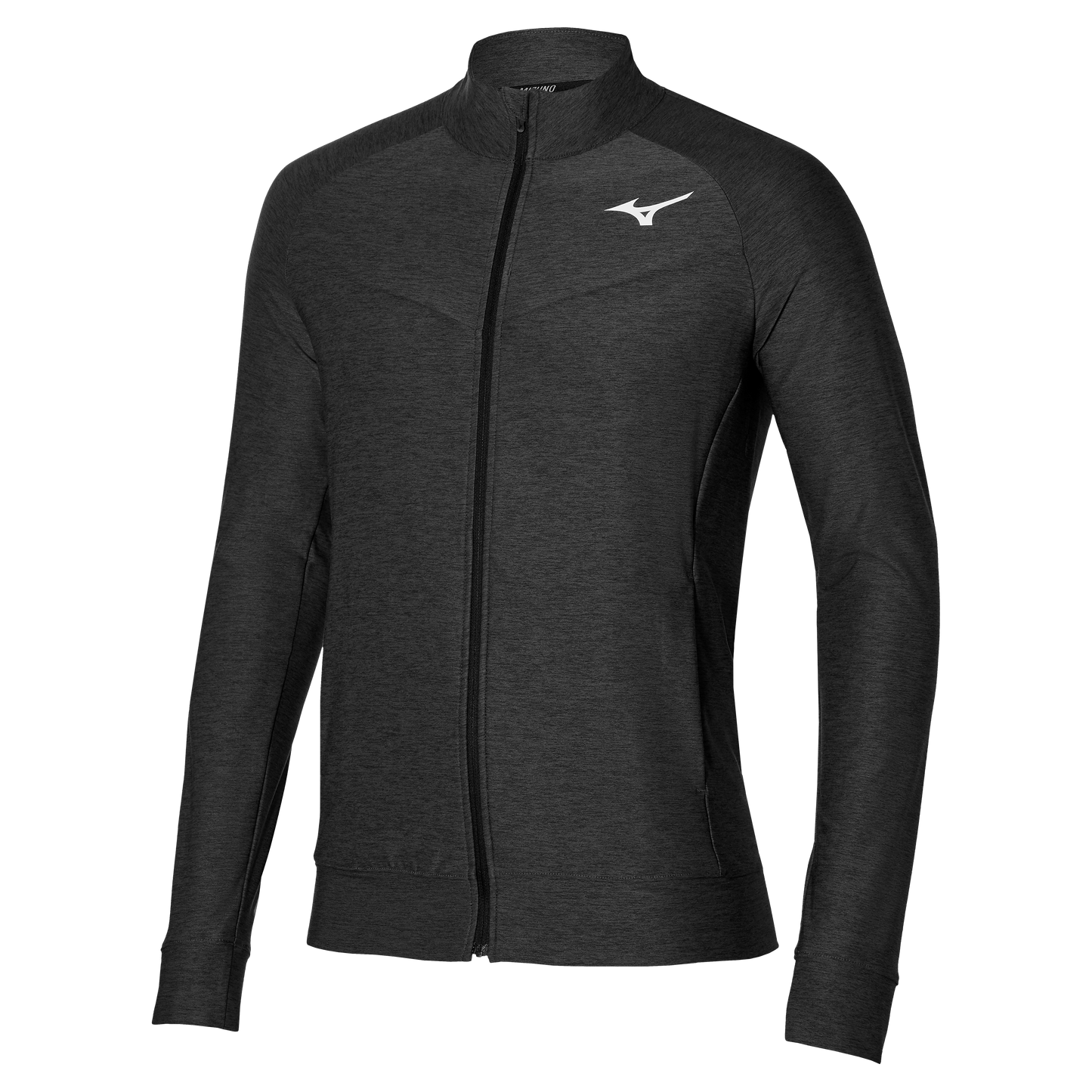 Mizuno Träningsjacka (Svart Melange)