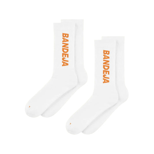 Cuera Padel Crew Socks (2-pack, Vit)