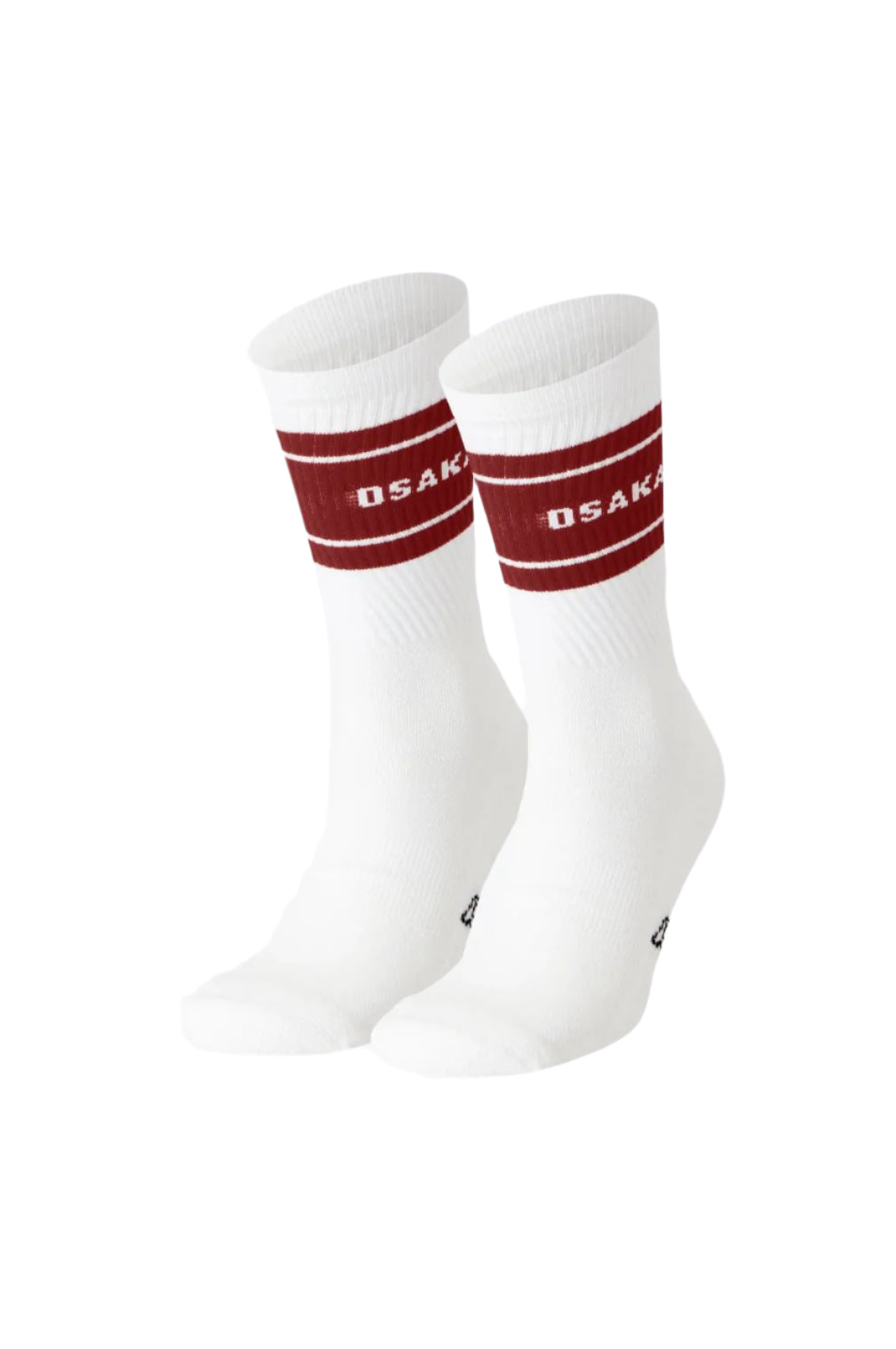 Osaka Socks 2-pack (Vit/Vinröd)