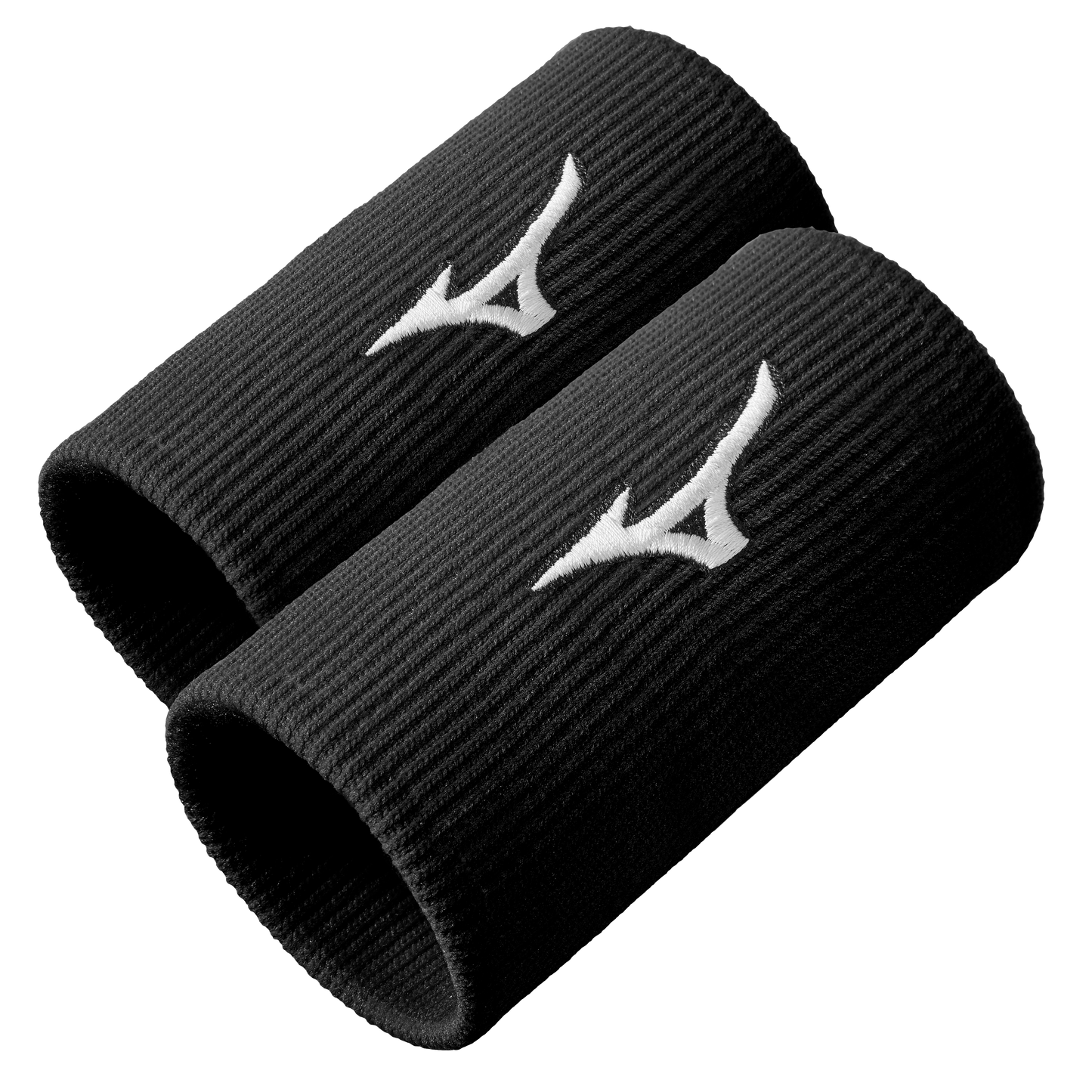 Mizuno Armband Lång (2-pack, Svart)