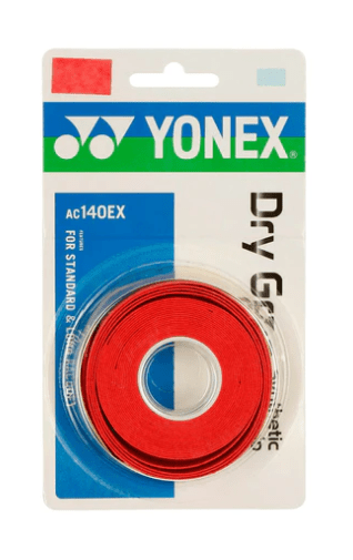 Yonex Dry Grap (3-pack, korallröd)