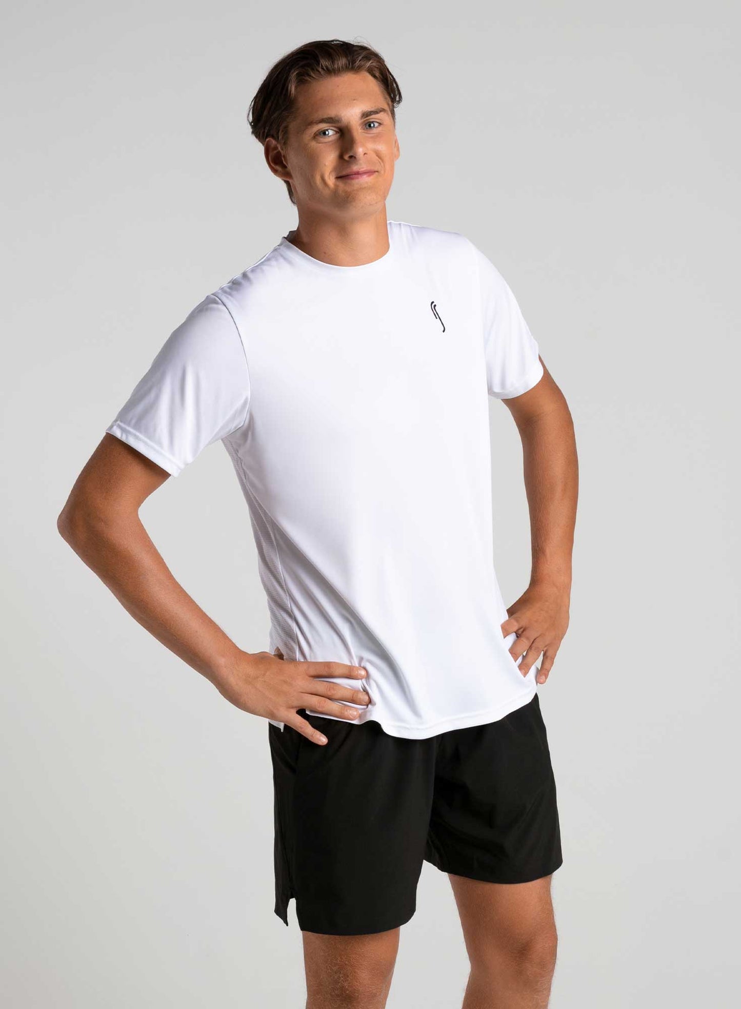 RS Padel Men's Performance T-shirt (Vit)