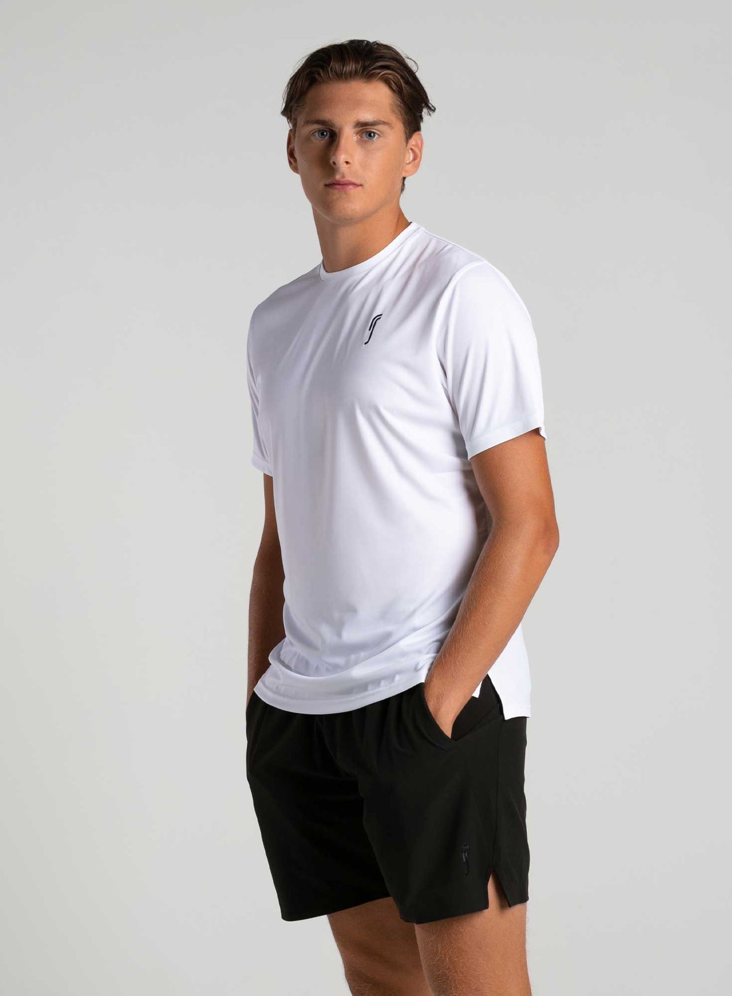 RS Padel Men's Performance T-shirt (Vit)