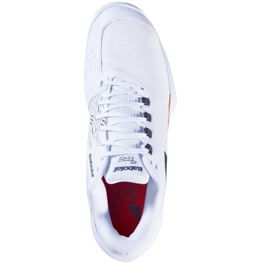 Babolat Jet Tere 2 All Court Men Padelskor (White/Strike Red)