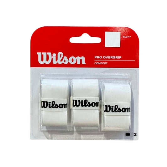 Wilson Pro Overgrip (Vit, 3-pack)