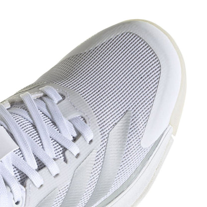 Adidas Crazyquick Boost Women Padelskor (Cloud White/Silver Metallic/Zero Metallic)