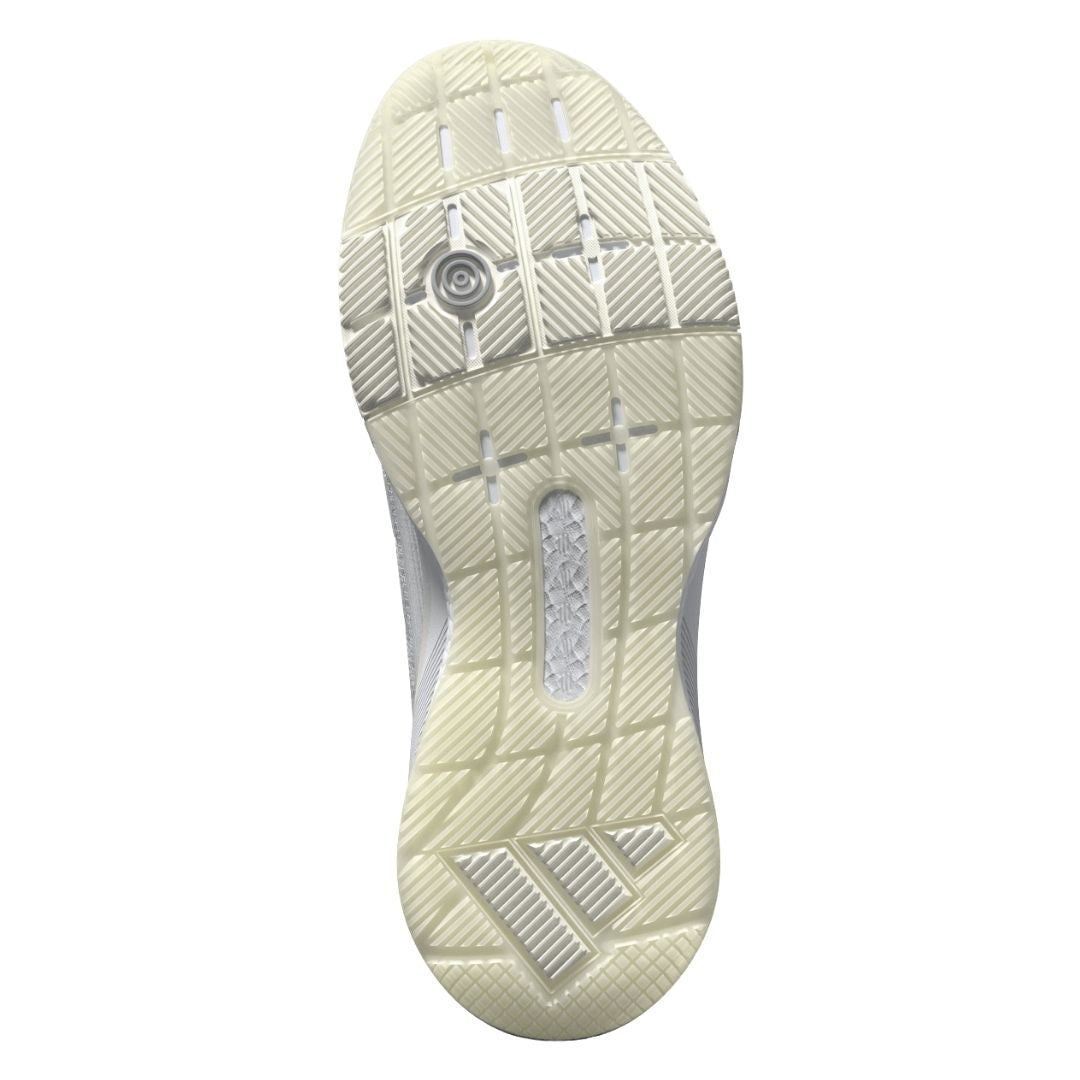 Adidas Crazyquick Boost Women Padelskor (Cloud White/Silver Metallic/Zero Metallic)