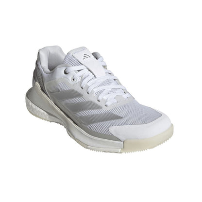 Adidas Crazyquick Boost Women Padelskor (Cloud White/Silver Metallic/Zero Metallic)