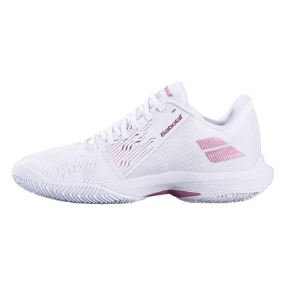 Babolat Jet Tere 2 Clay Women (White/Silver/Sky) Skor