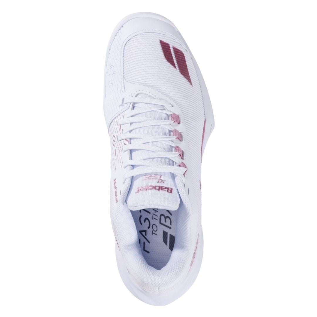 Babolat Jet Tere 2 Clay Women (White/Silver/Sky) Skor