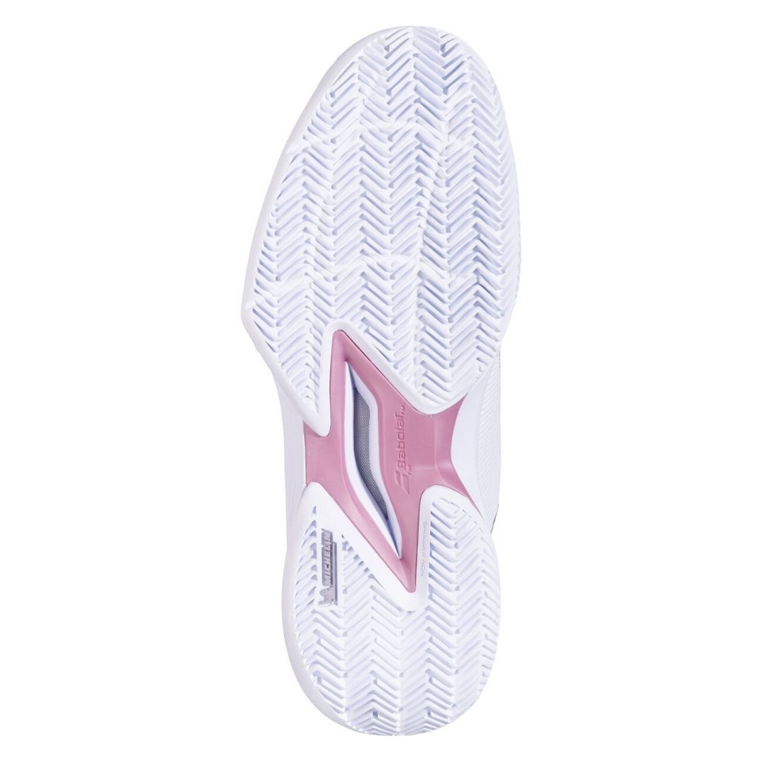 Babolat Jet Tere 2 Clay Women (White/Silver/Sky) Skor