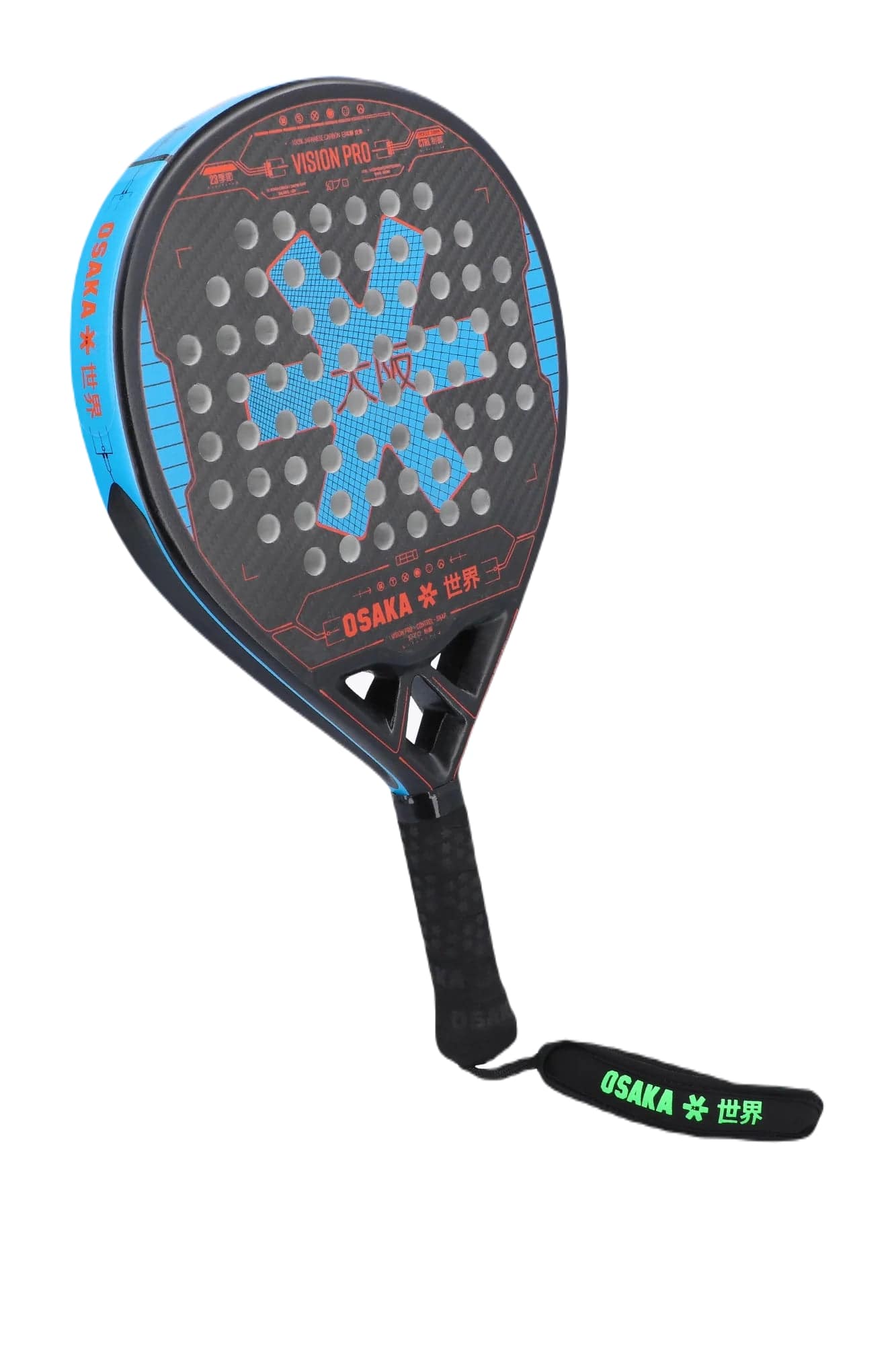 Osaka Vision Pro Control Snap 2023 Padelrack (Blå)