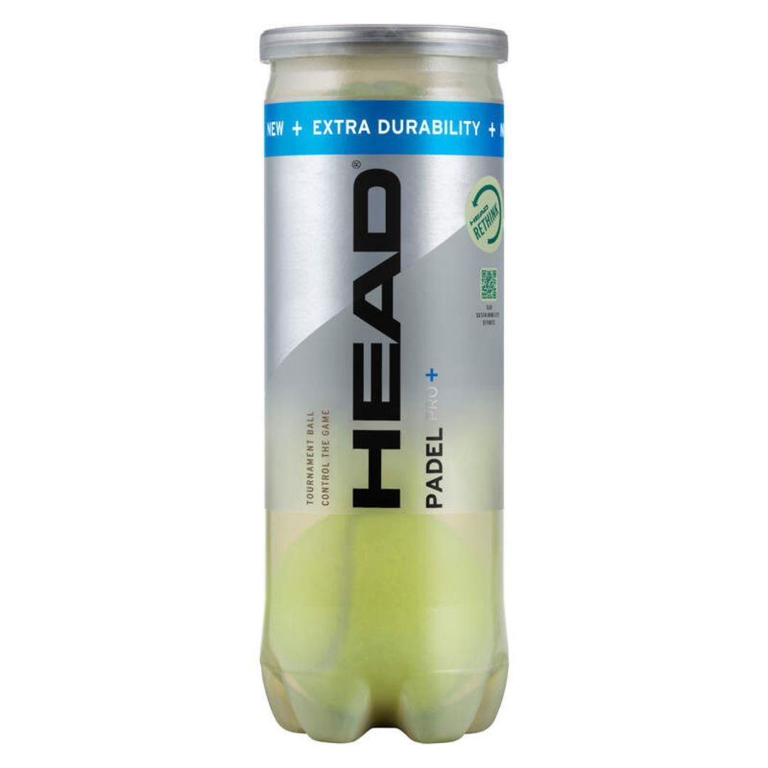 Head Padel Pro+ padelbollar (3 stycken) padellife