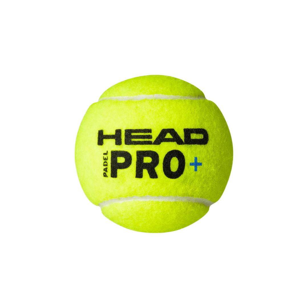 Head Padel Pro+ padelbollar (3 stycken) padellife