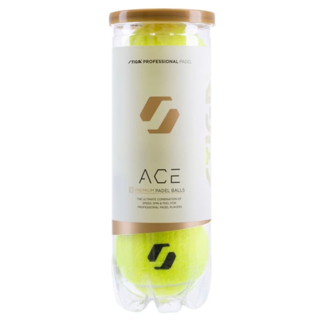 Stiga Ace Padelbollar (3 st.) padellife
