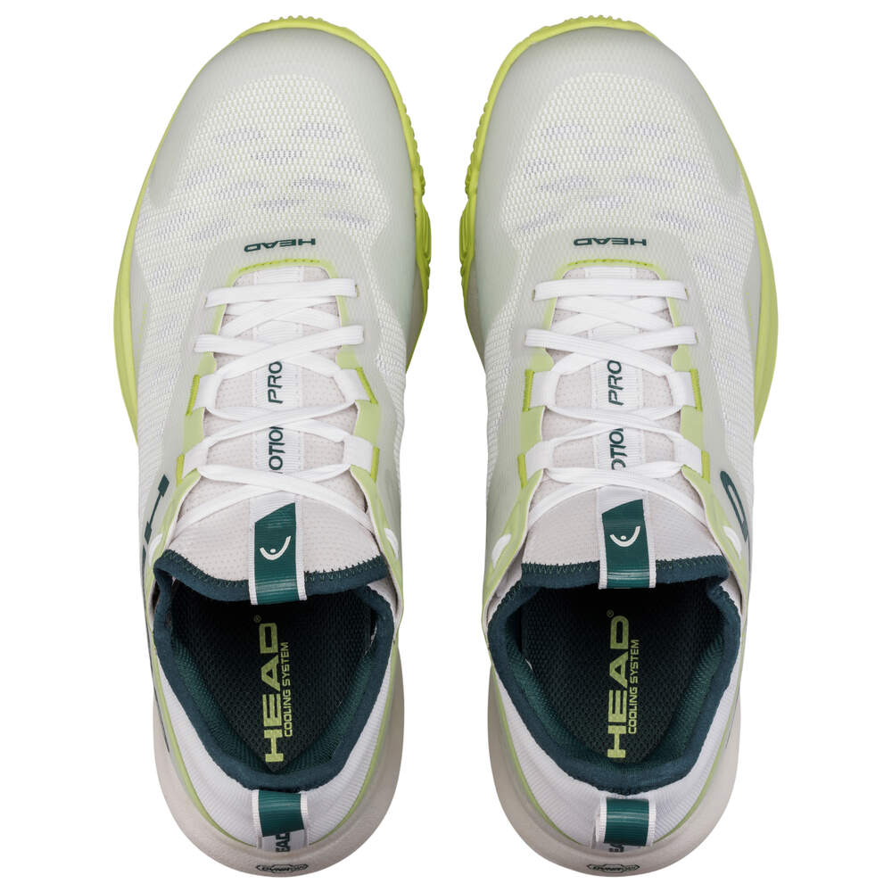 Head Motion Pro Padelskor (Men, White/Lime)