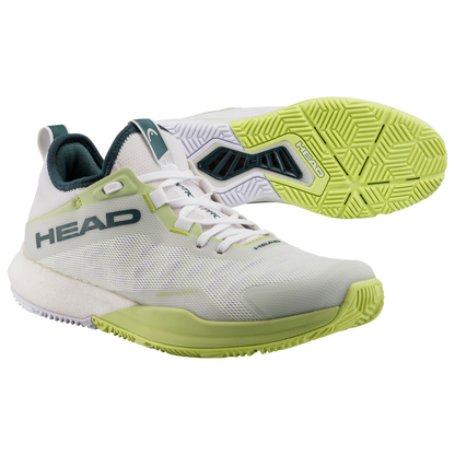 Head Motion Pro Padelskor (Men, White/Lime)