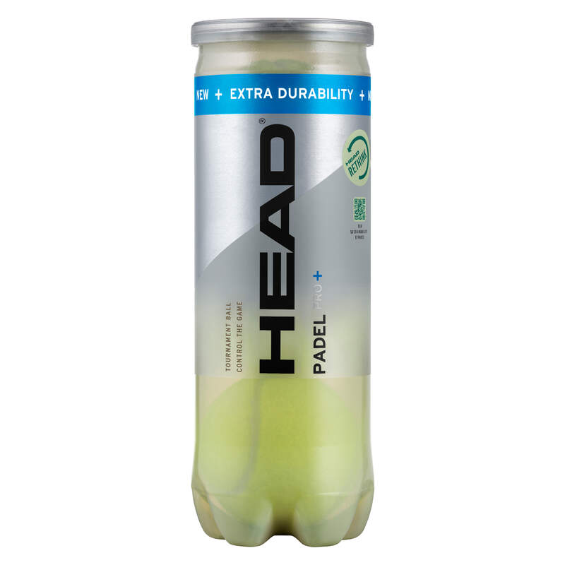 Head Padel Pro+ padelbollar (3 stycken)