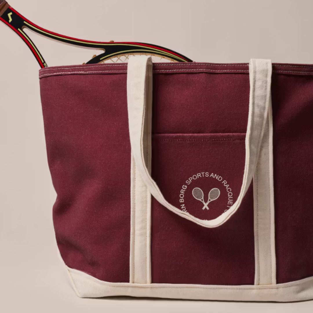 Björn Borg Ace Canvas 27L Toteväska (Cabernet)