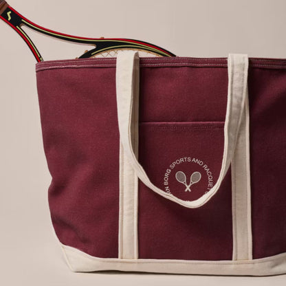 Björn Borg Ace Canvas 27L Toteväska (Cabernet)