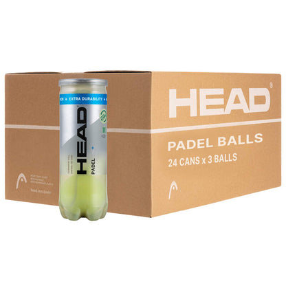 Head Padel Pro+ padelbollar (3 stycken)