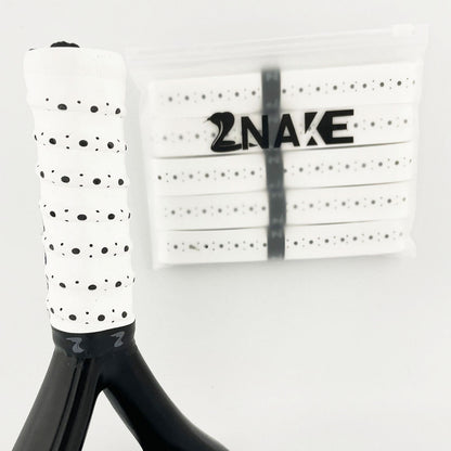 Znake Viper Sticky Padel Overgrips (5 pcs, White)