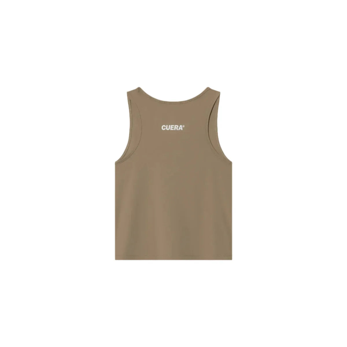 Cuera Oncourt Cropped Tank Top (Walnut)