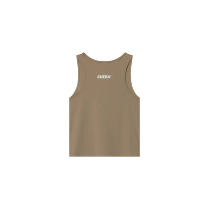 Cuera Oncourt Cropped Tank Top (Walnut)