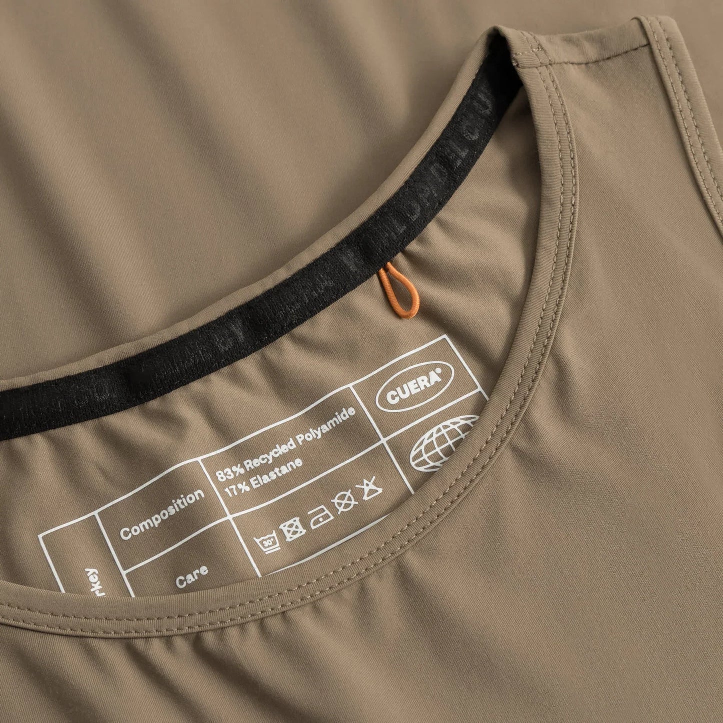 Cuera Oncourt Cropped Linne (Nötbrun)