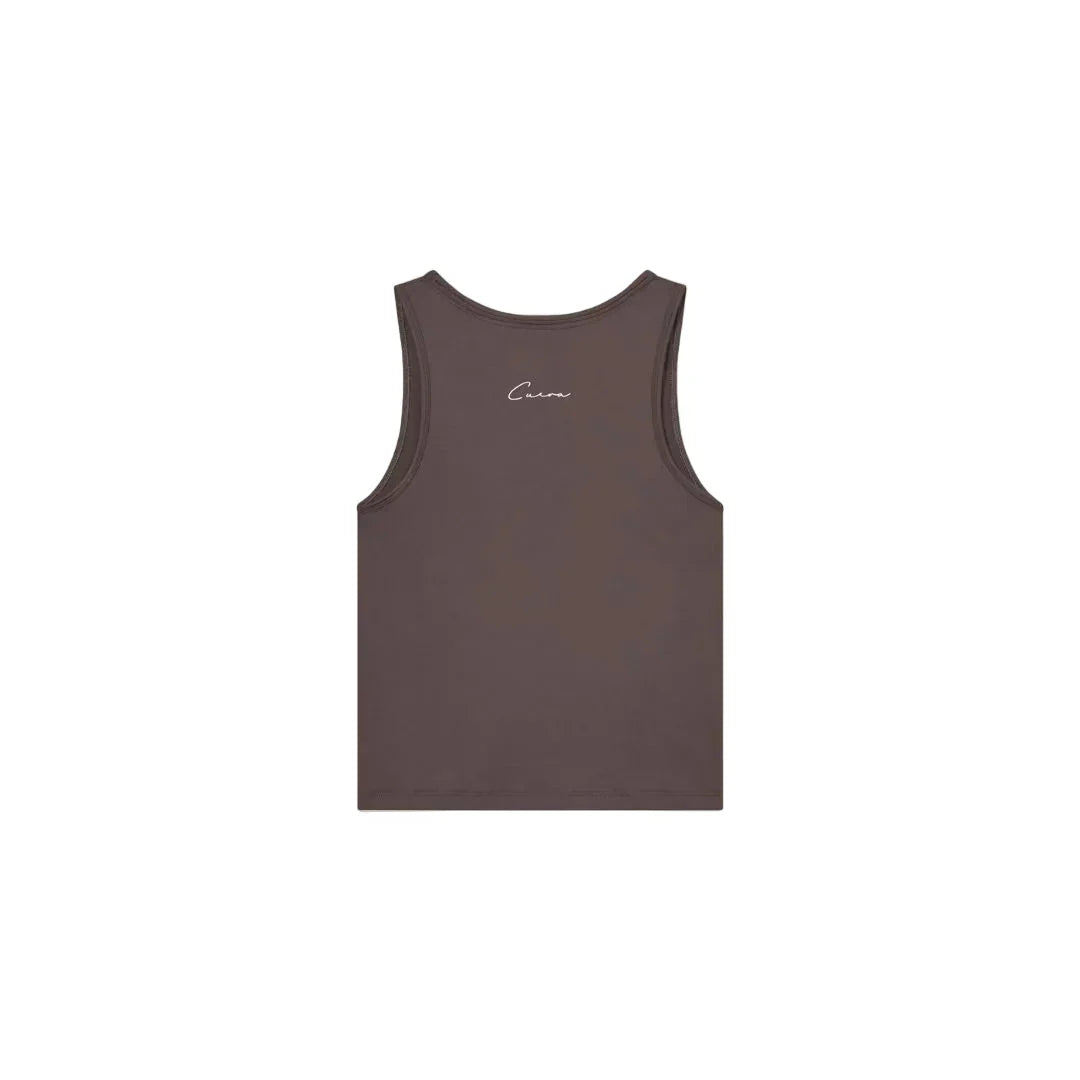 Cuera Oncourt Slim Tank Top (Dark Brown)