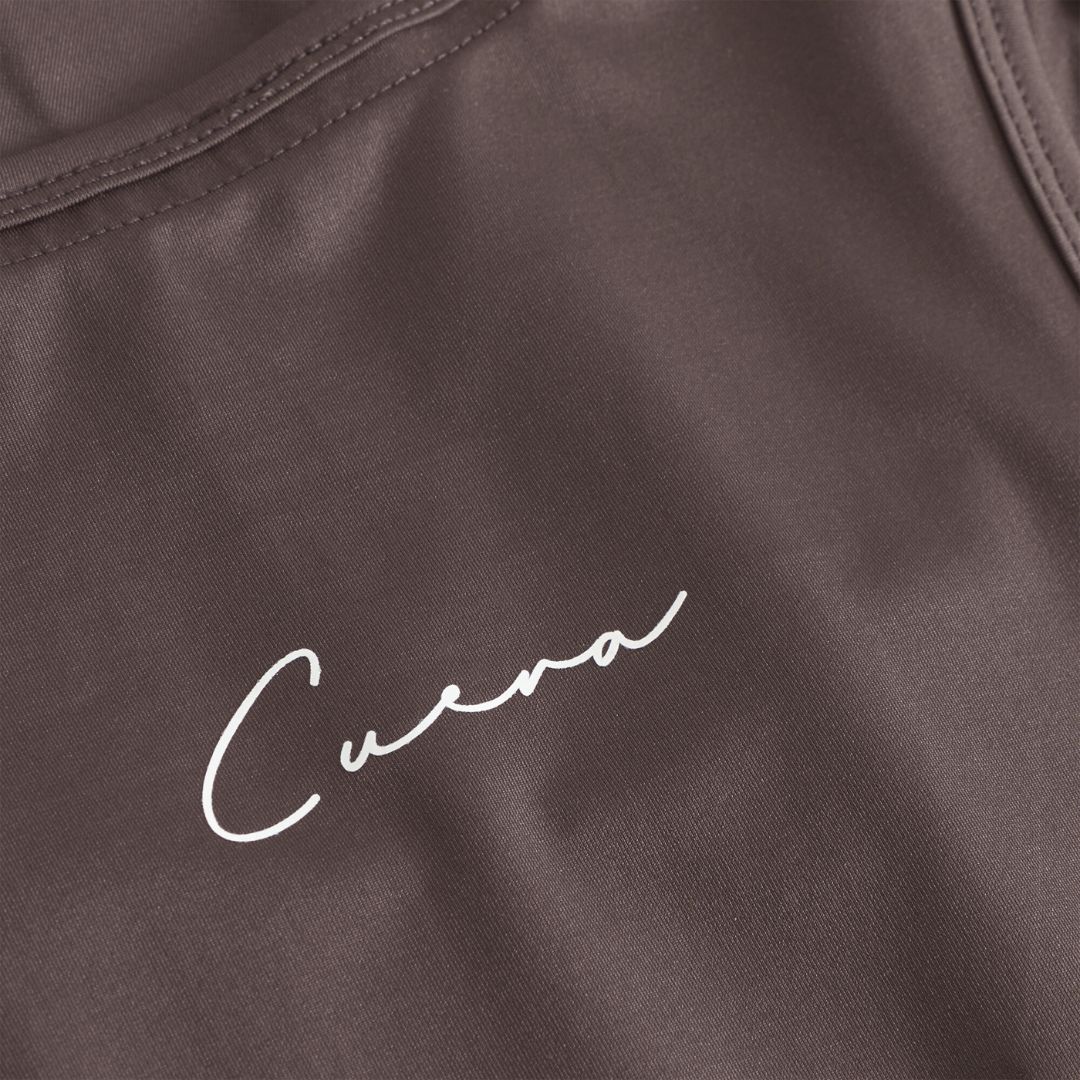 Cuera Oncourt Slim Tank Top (Dark Brown)