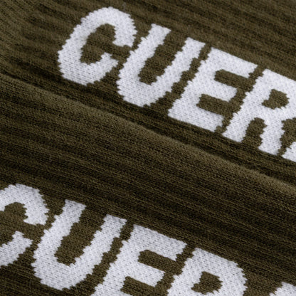 Cuera Padelstrumpor (Army/White)