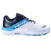 Babolat Movea Men 2025 padel sko (White/Cyan Blue)