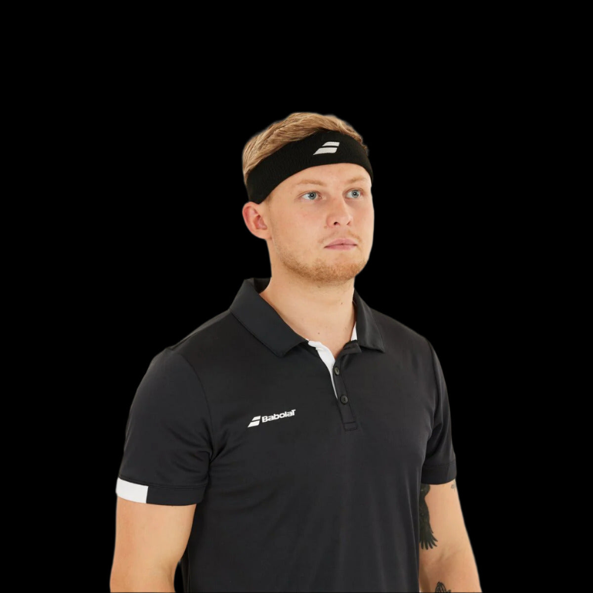 Babolat headband i sort - padellife.dk