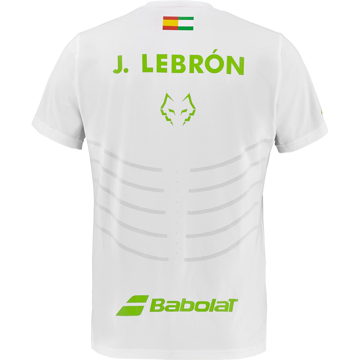 Babolat Replica Juan Lebron T-shirt (White/White)