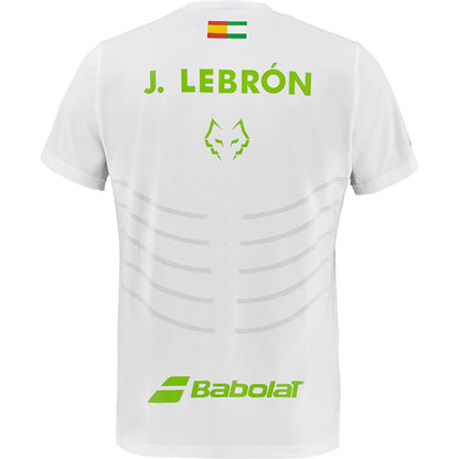 Babolat Replica Juan Lebron T-shirt (White/White)