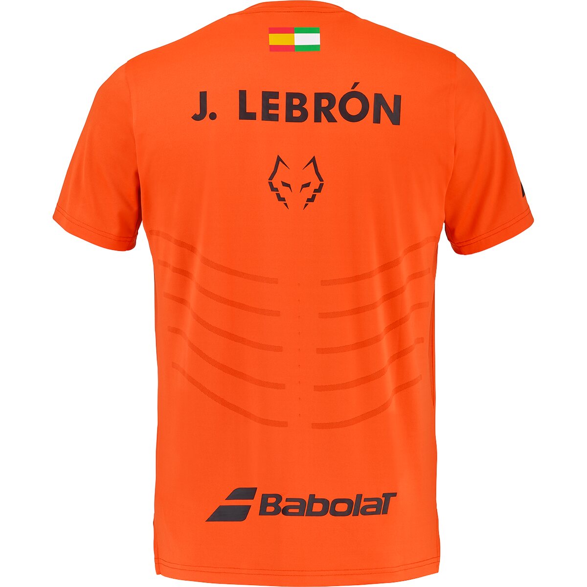 Babolat Replica Juan Lebron T-shirt (Red Orange)