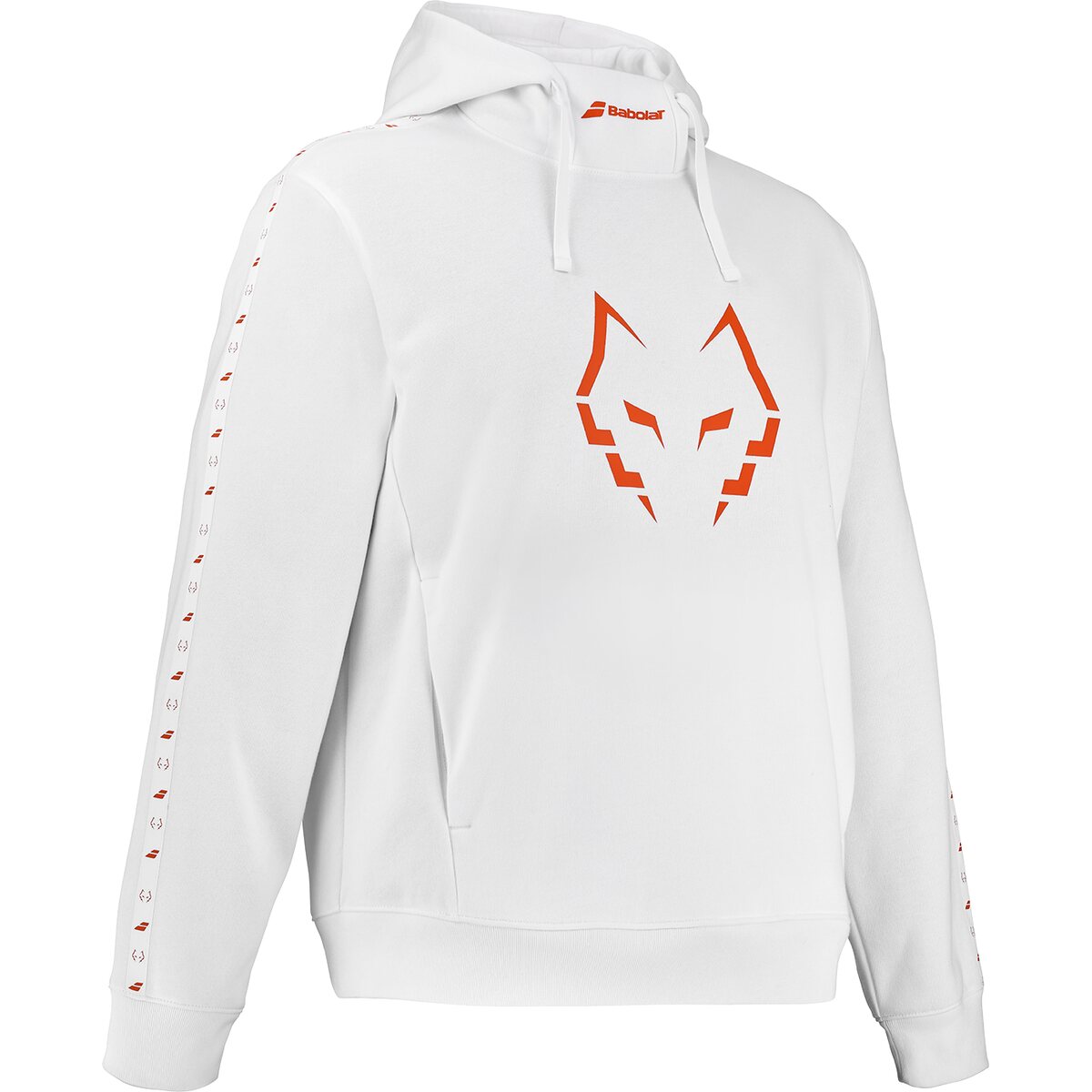 Babolat Hood Sweat Juan Lebron (White/White)