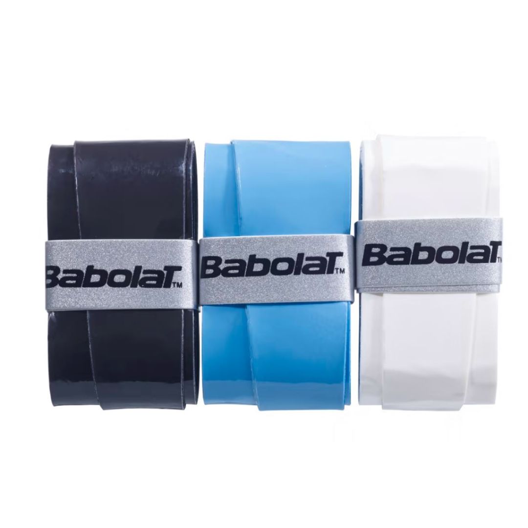 Babolat My Overgrip (3-pack, Svart/Blå/Vit) padellife