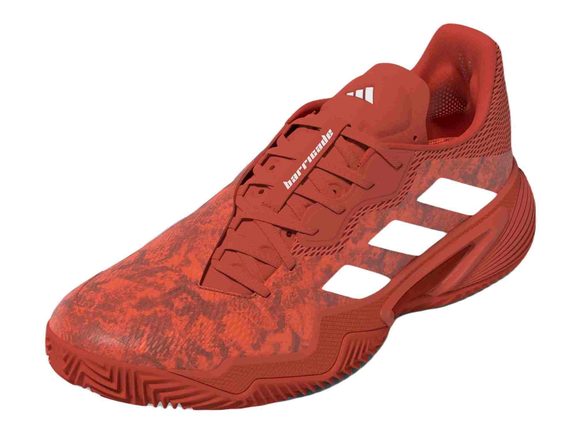 Adidas Barricade CC (Herr, Röd) padelskor.