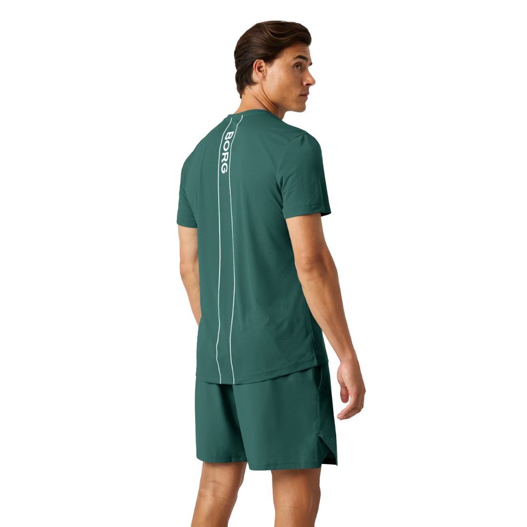 Björn Borg Ace Light (Mallard Green) T-shirt - Mypadellife.se