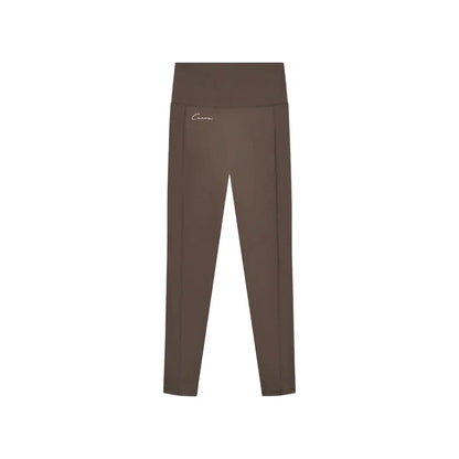 Cuera Active Logo Tights Long (Dark Brown)