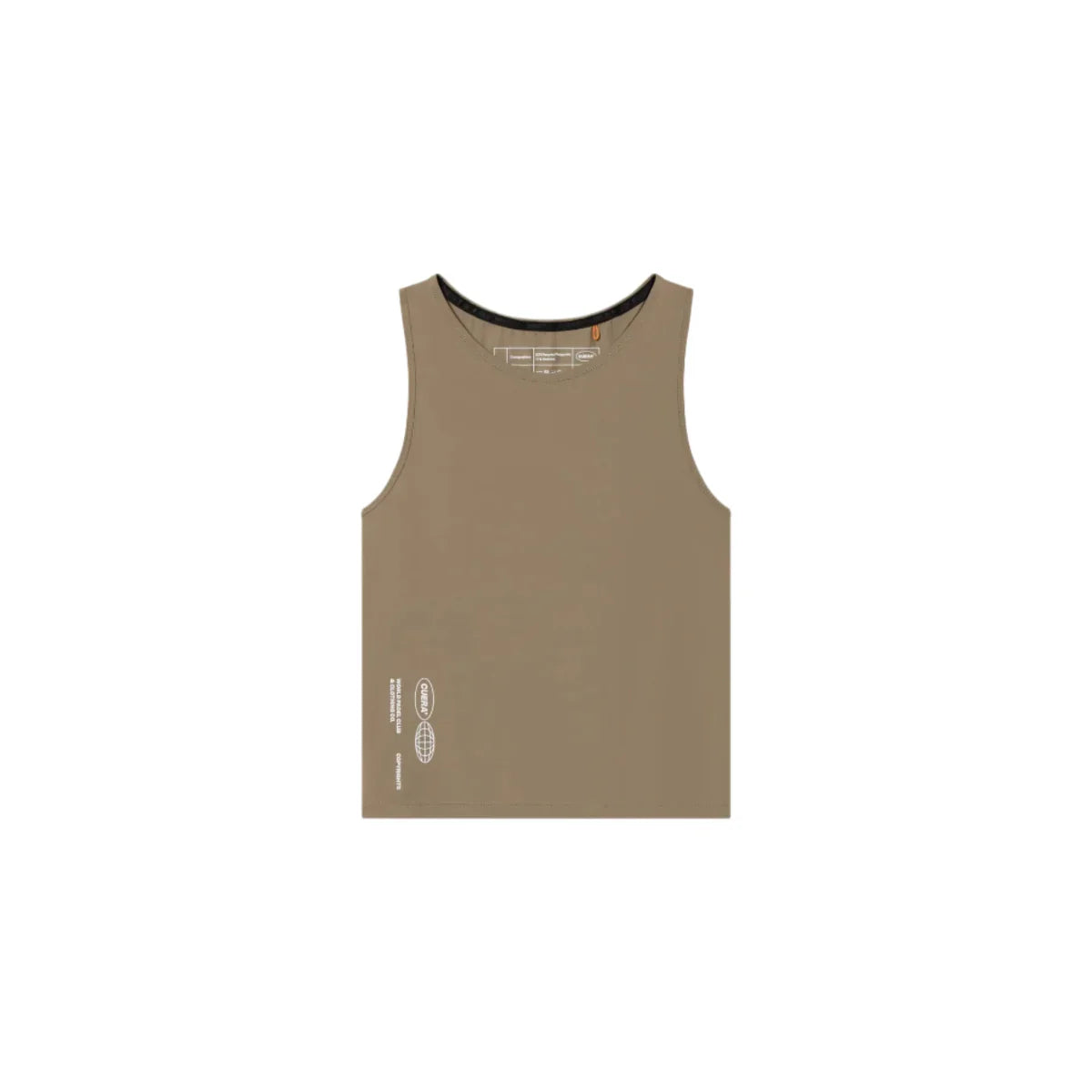Cuera Oncourt Cropped Tank Top (Walnut)