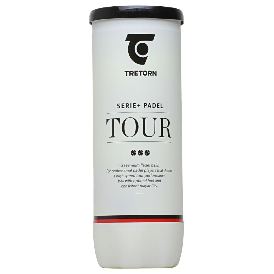 Tretorn Serie+ Padel Tour Padelbollar (3 st.) padellife