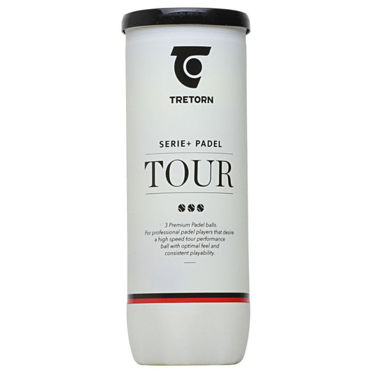 Tretorn Serie+ Padel Tour Padelbollar (3 st.) padellife