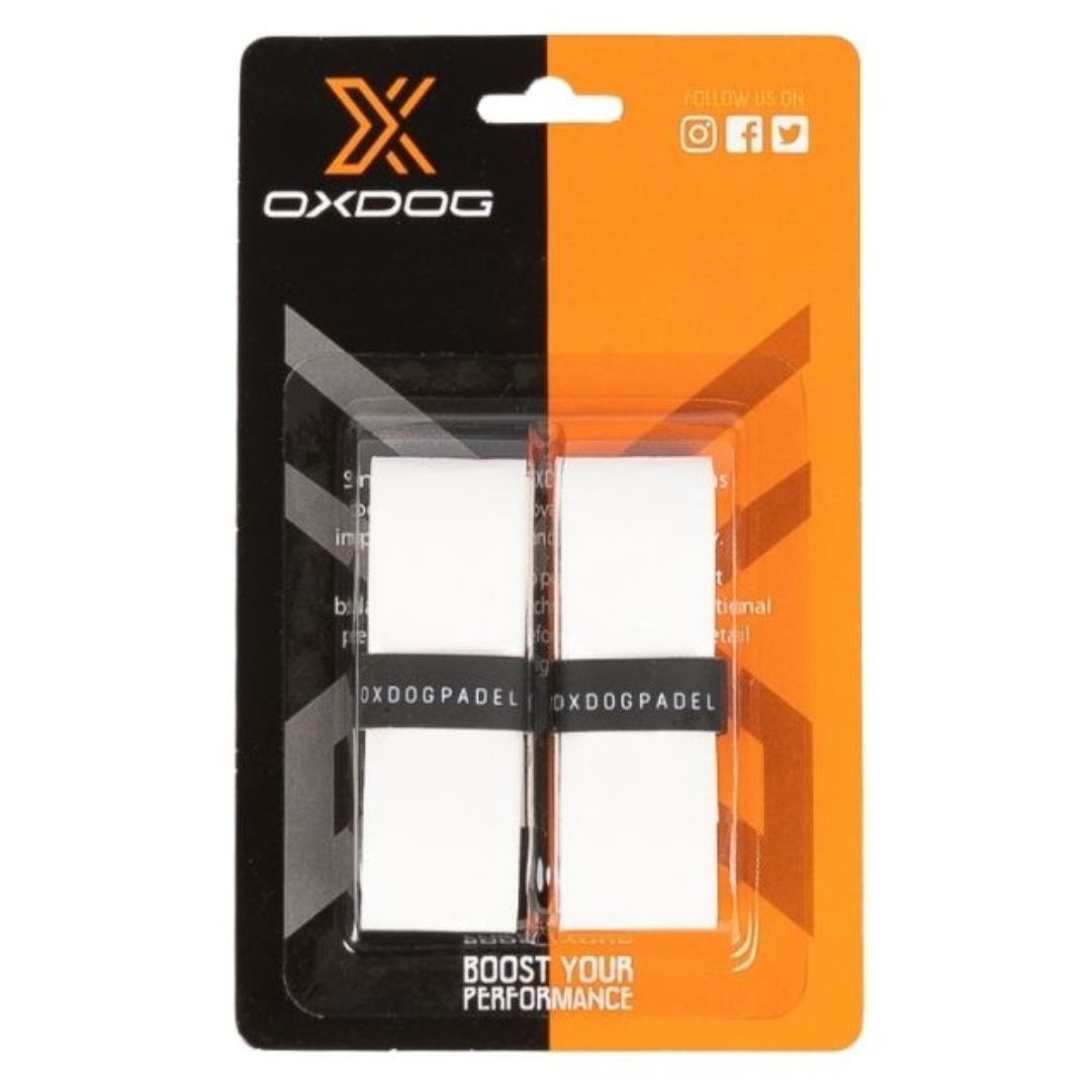 Oxdog Supertech Overgrips (2-pack, vit) padellife